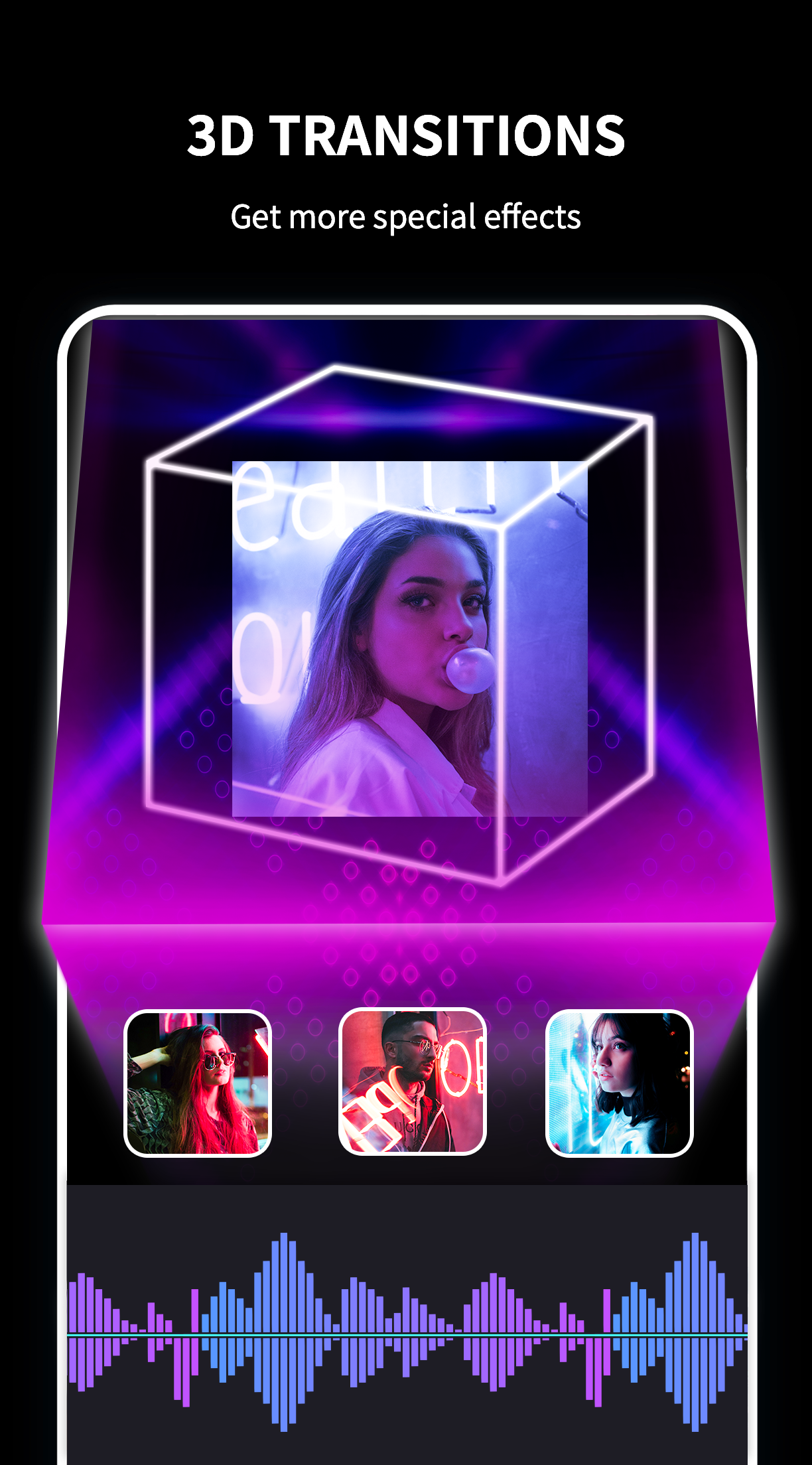 اسکرین شات 3 برنامه Beat.ly: music video maker