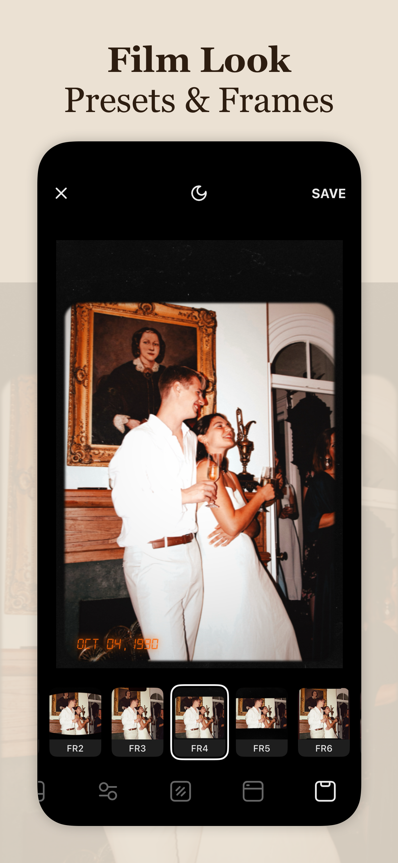 اسکرین شات 2 برنامه Vintify : Vintage Photo Editor