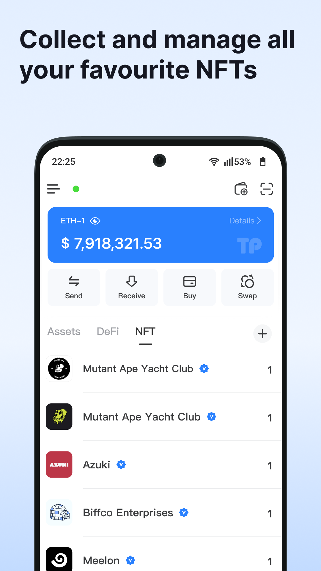 اسکرین شات 4 برنامه TokenPocket: Crypto & Bitcoin