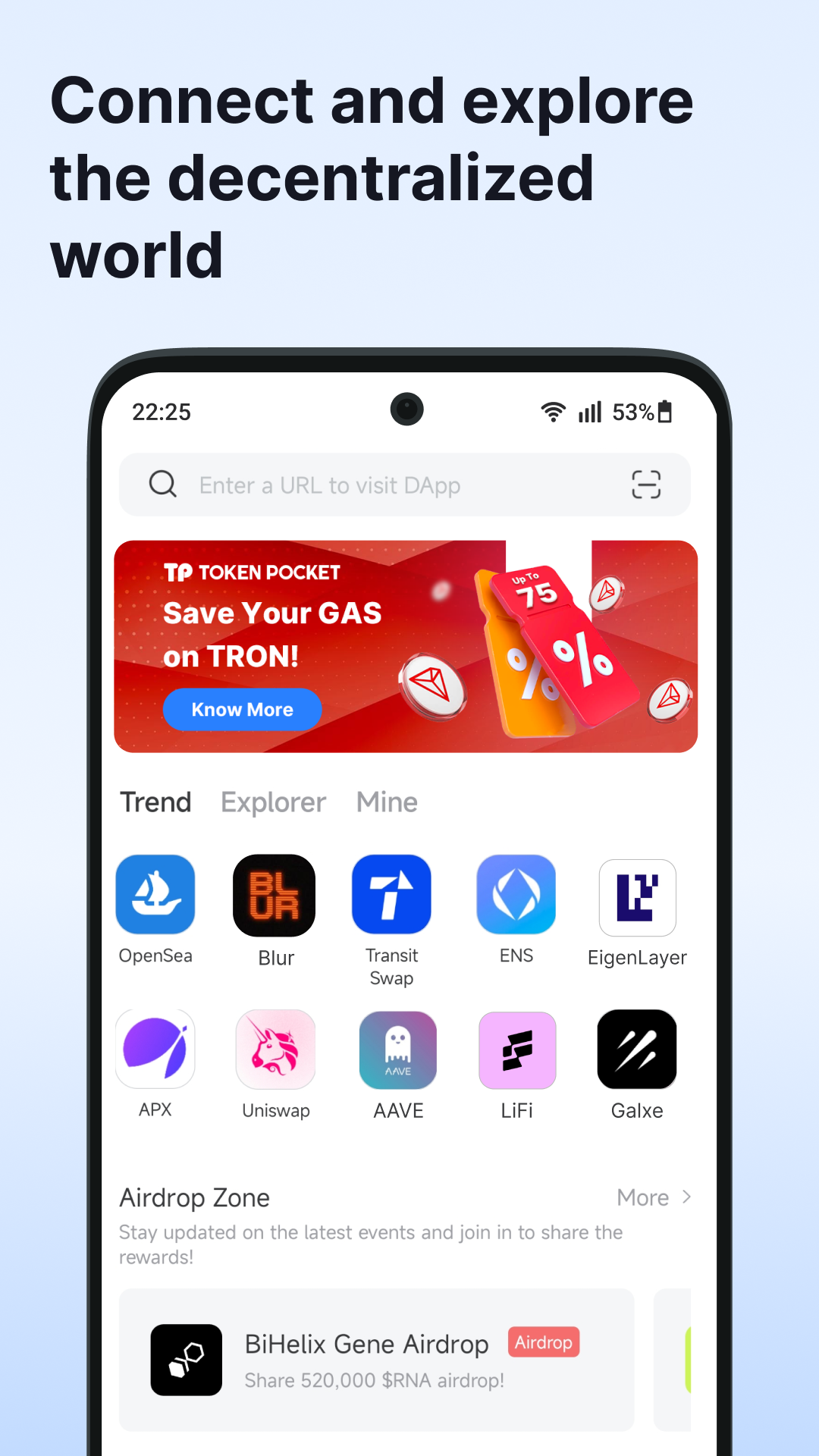 اسکرین شات 5 برنامه TokenPocket: Crypto & Bitcoin