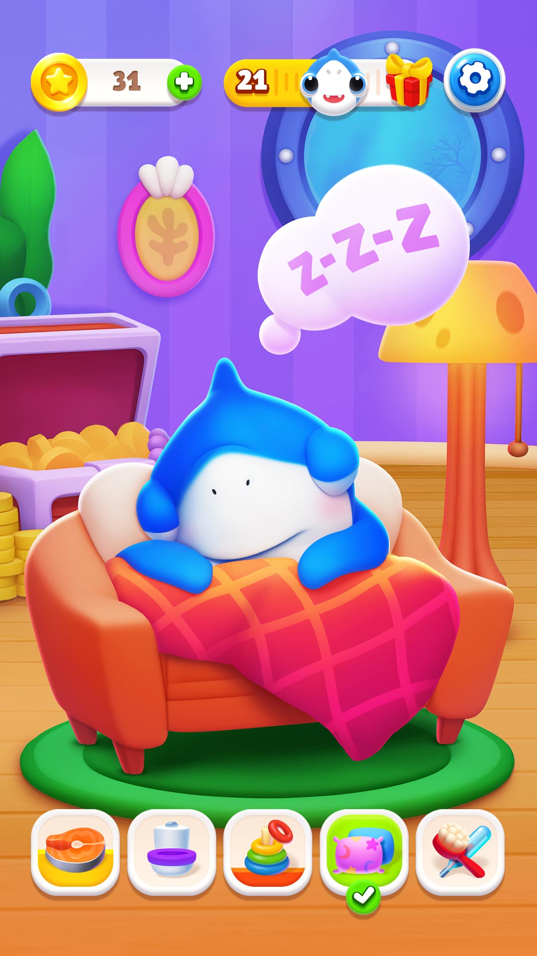 اسکرین شات 3 بازی My Shark - AR Virtual Pet Game