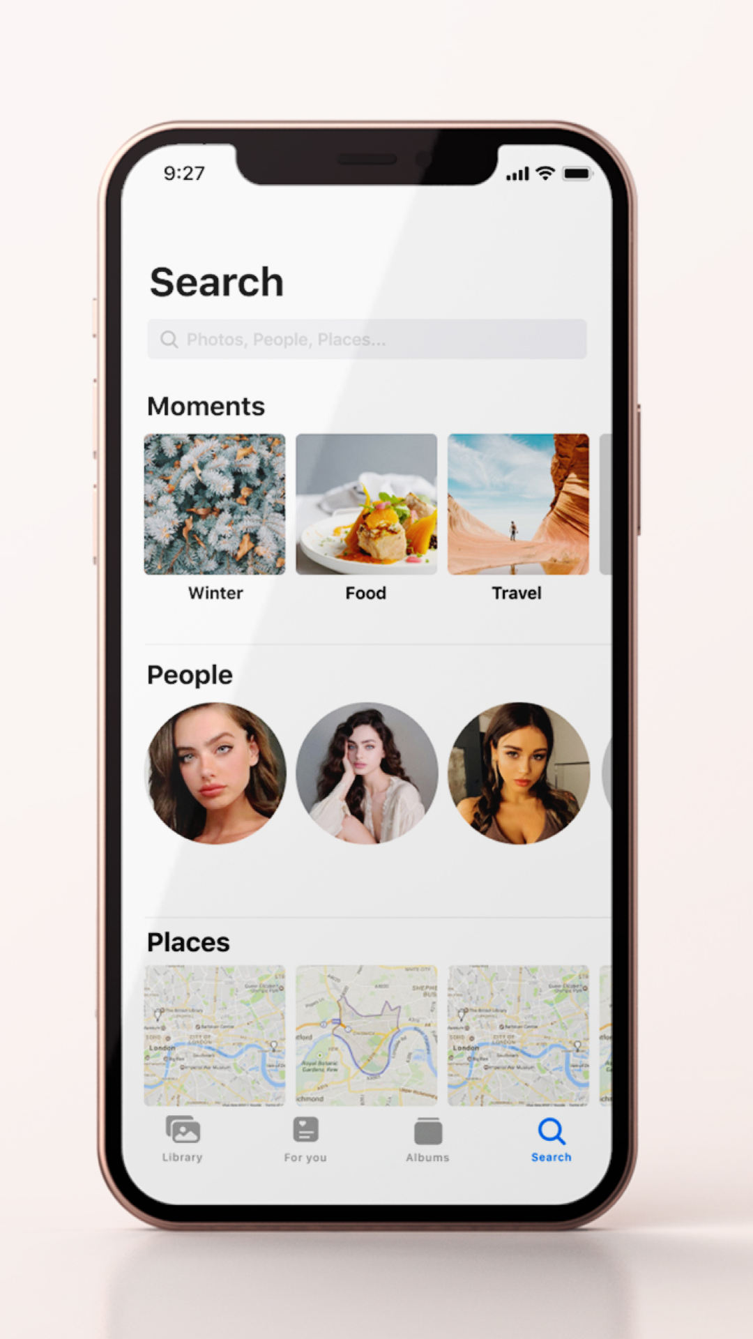 اسکرین شات 5 برنامه iPhoto - Gallery iOS Style