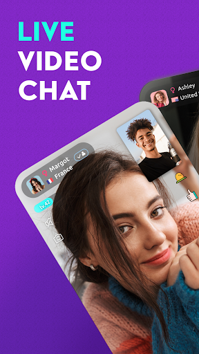 اسکرین شات 1 برنامه Bermuda Video Chat - Meet New People