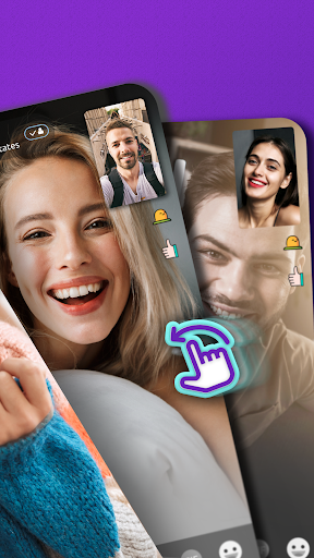اسکرین شات 2 برنامه Bermuda Video Chat - Meet New People