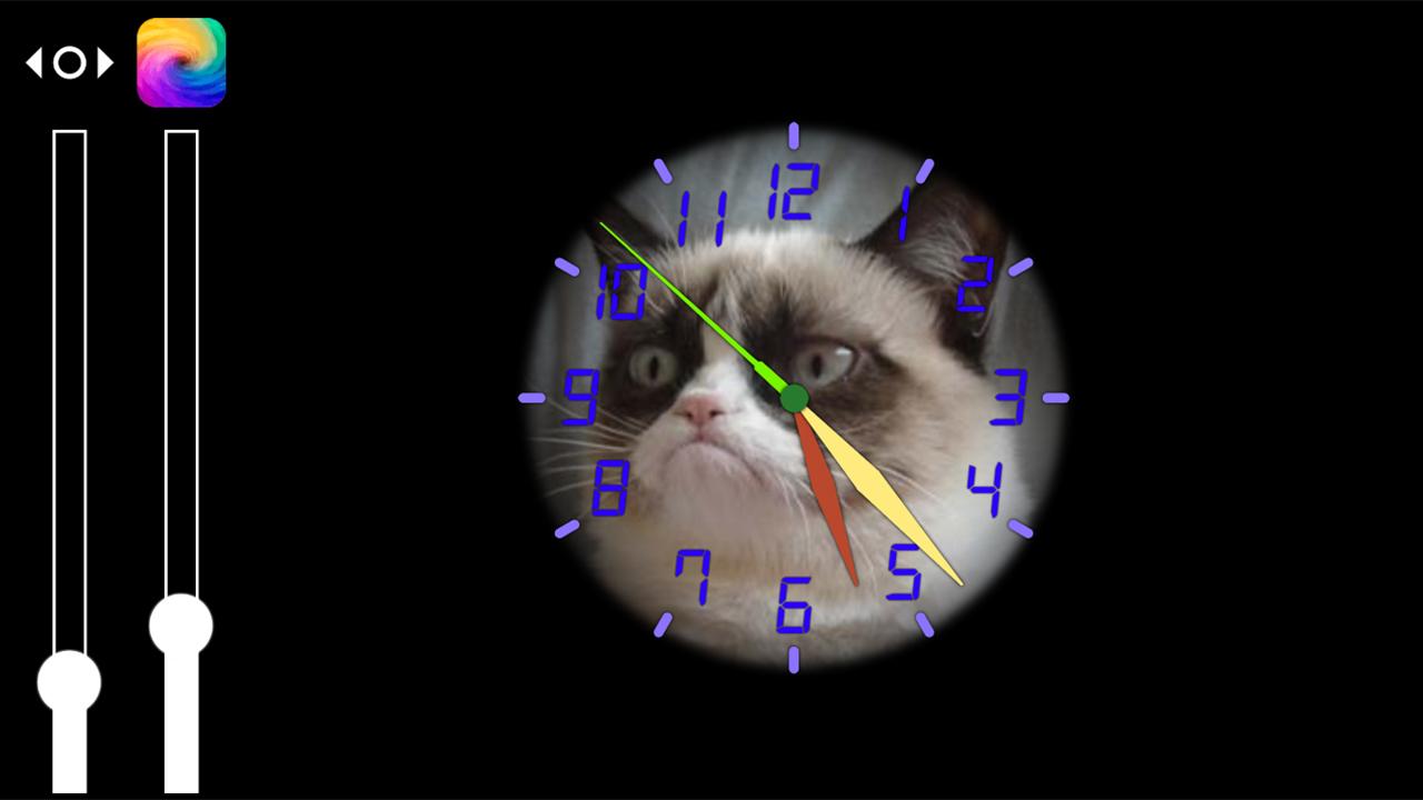 اسکرین شات 4 برنامه Analog clock