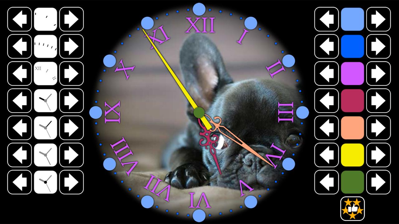 اسکرین شات 3 برنامه Analog clock