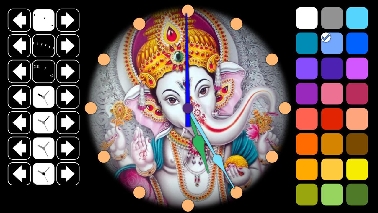 اسکرین شات 5 برنامه Analog clock