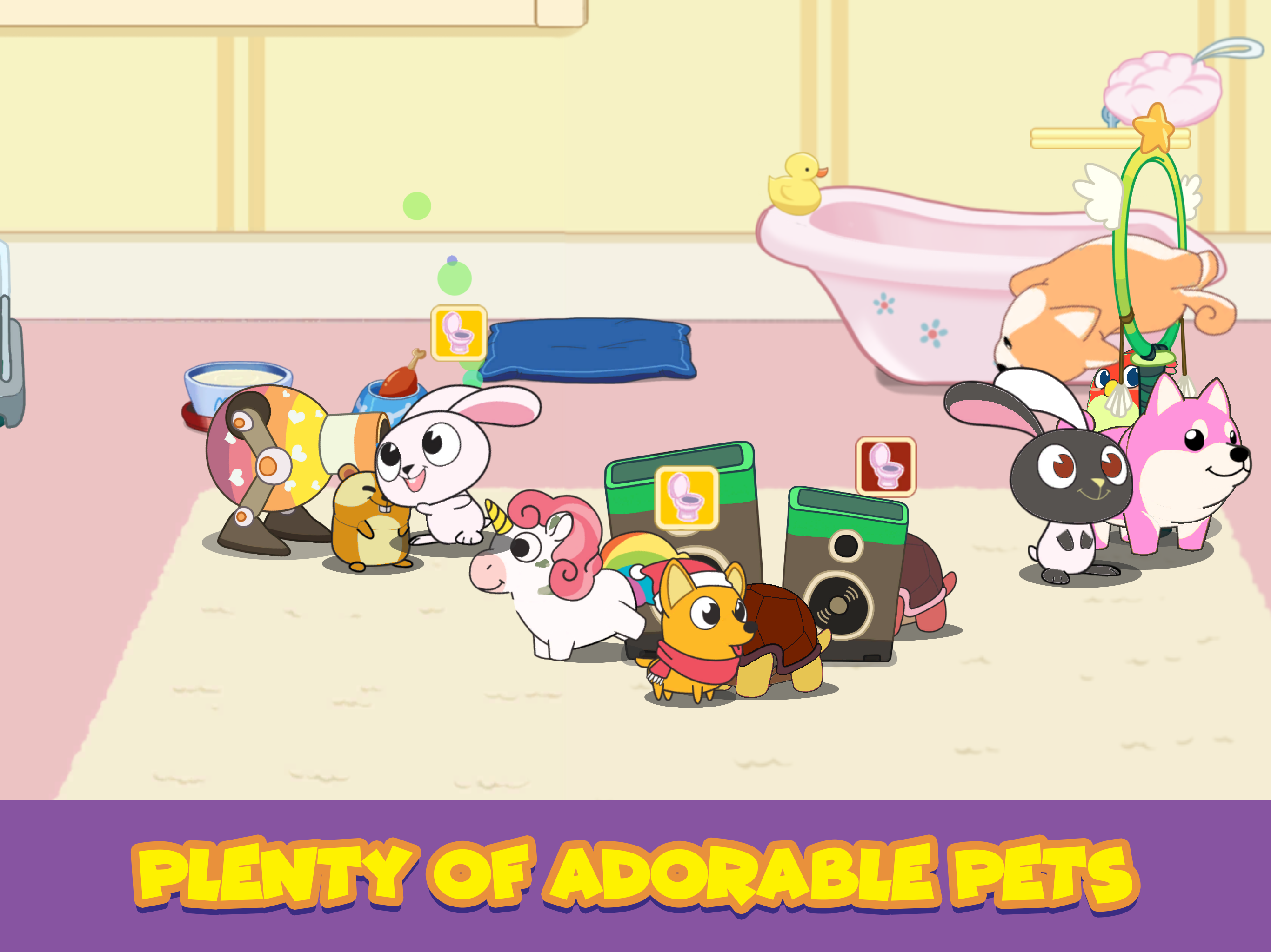 اسکرین شات 1 بازی Pet House - Little Friends