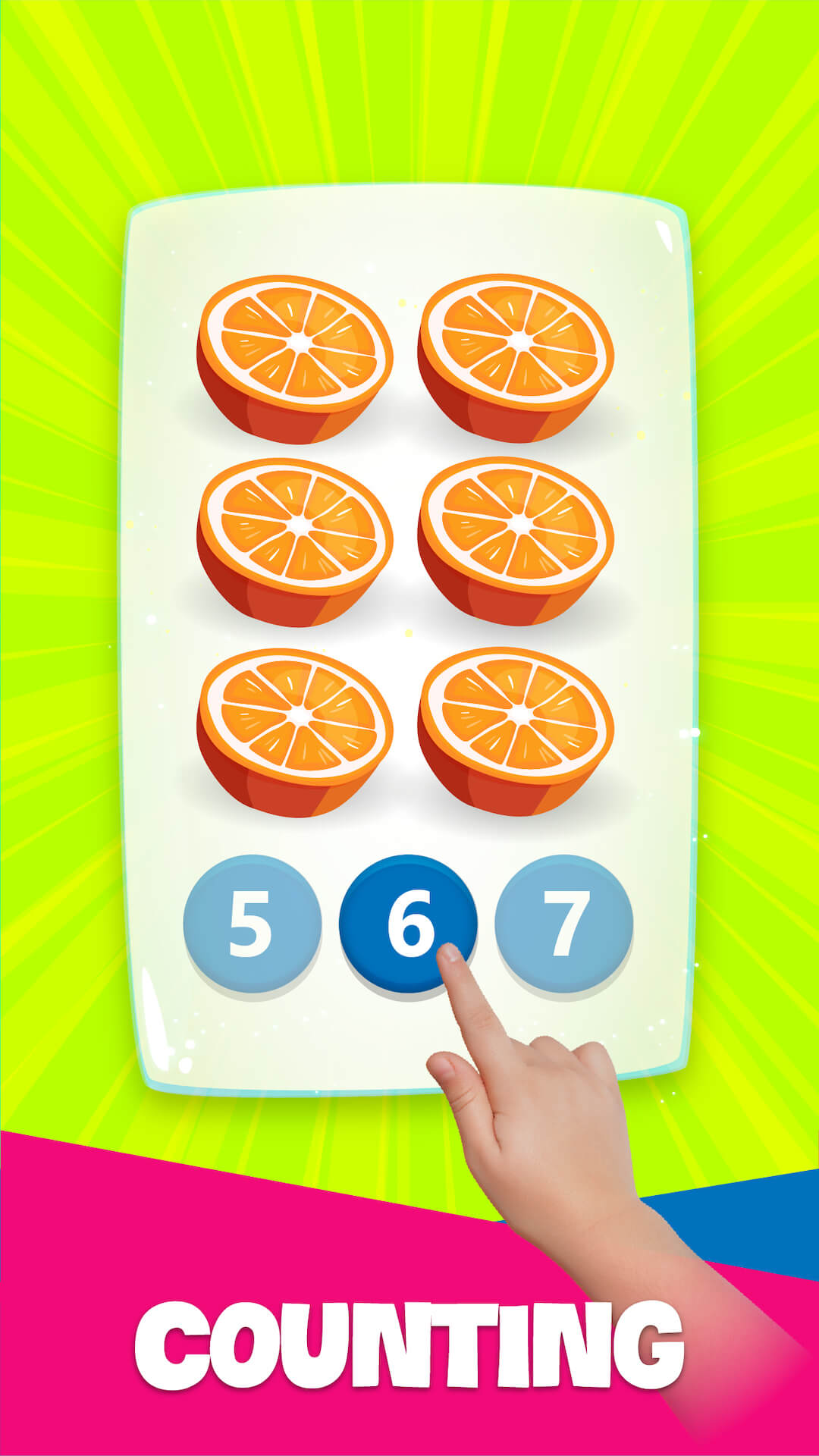 اسکرین شات 4 بازی 123 Number & Counting Games