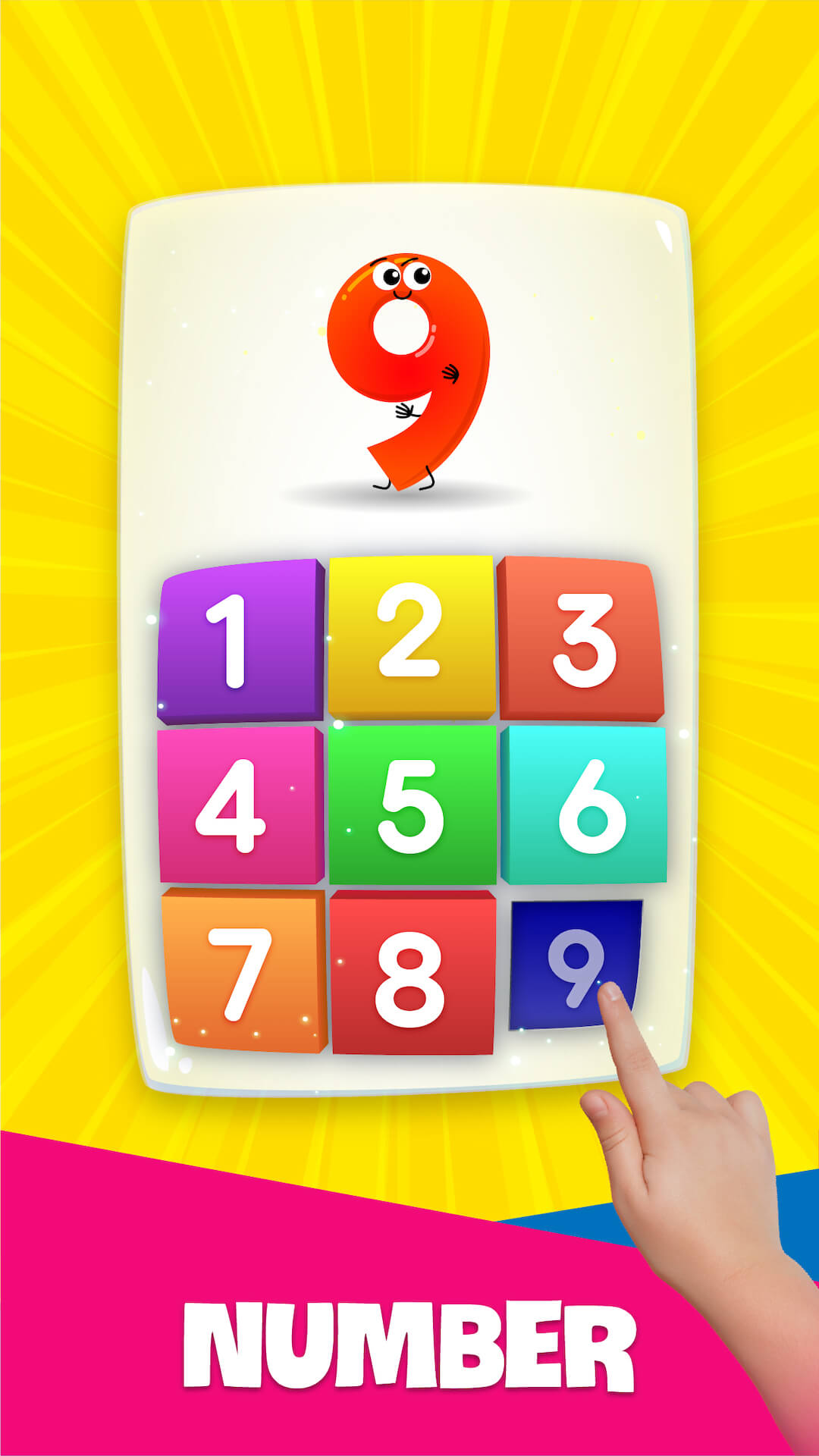 اسکرین شات 2 بازی 123 Number & Counting Games