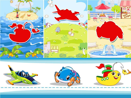 اسکرین شات 8 بازی Car puzzles for toddlers - Vehicle sounds