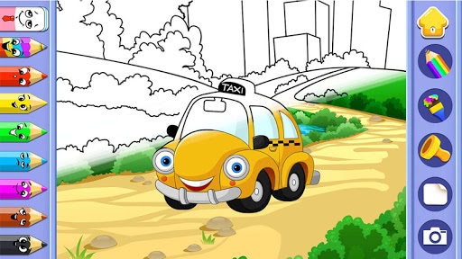 اسکرین شات 5 بازی Car puzzles for toddlers - Vehicle sounds