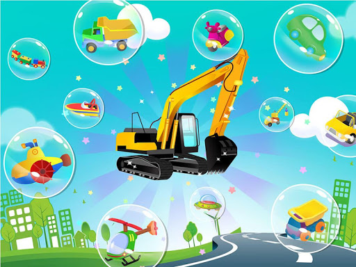 اسکرین شات 7 بازی Car puzzles for toddlers - Vehicle sounds