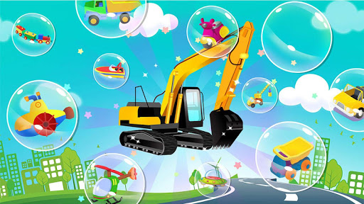 اسکرین شات 2 بازی Car puzzles for toddlers - Vehicle sounds