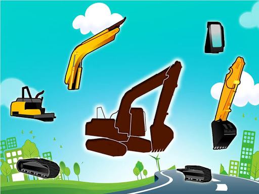 اسکرین شات 6 بازی Car puzzles for toddlers - Vehicle sounds