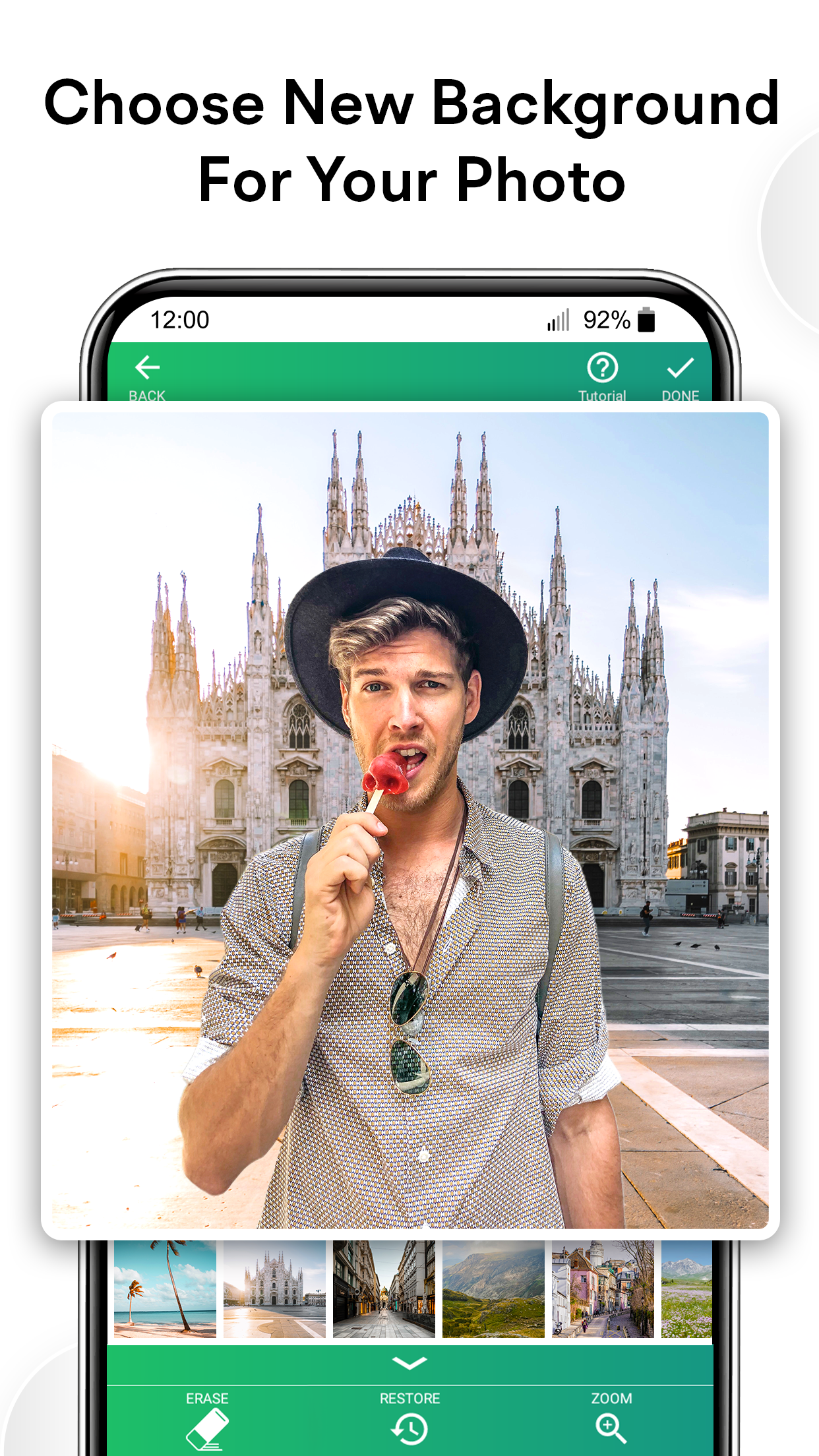 اسکرین شات 6 برنامه Remove BG - Background Eraser