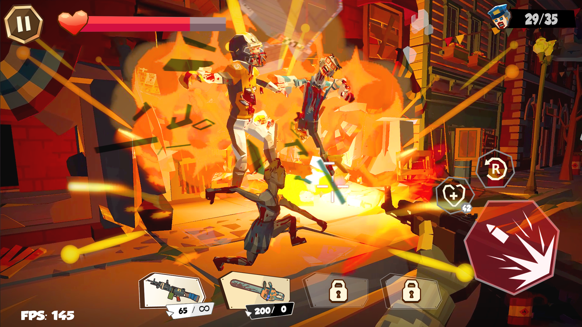 اسکرین شات 4 بازی Zombie Poly