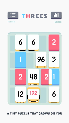 اسکرین شات 1 بازی Threes!