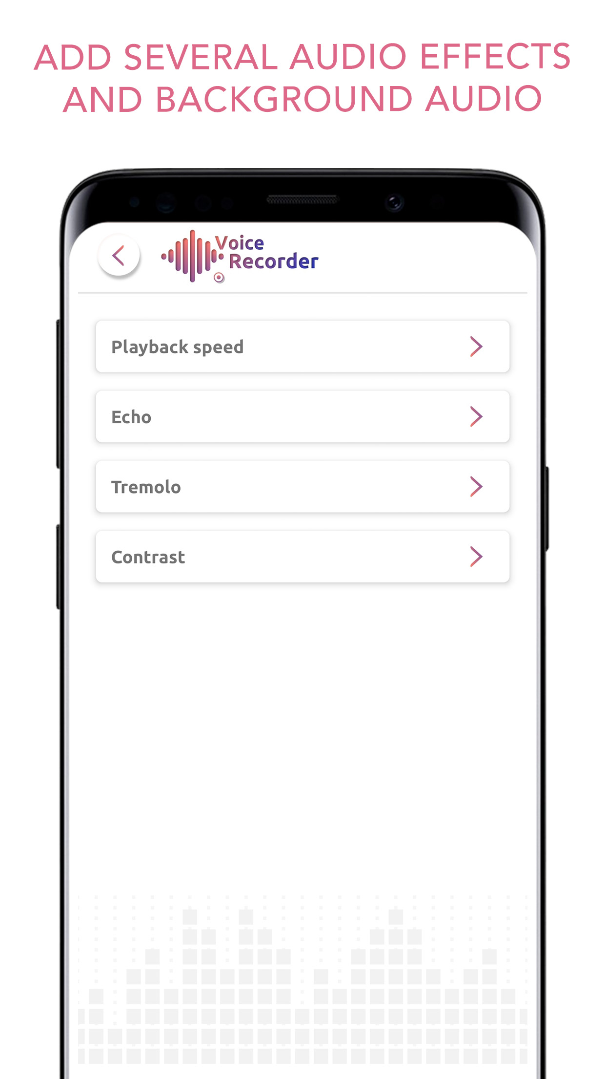 اسکرین شات 3 برنامه Voice Recorder and Editor App