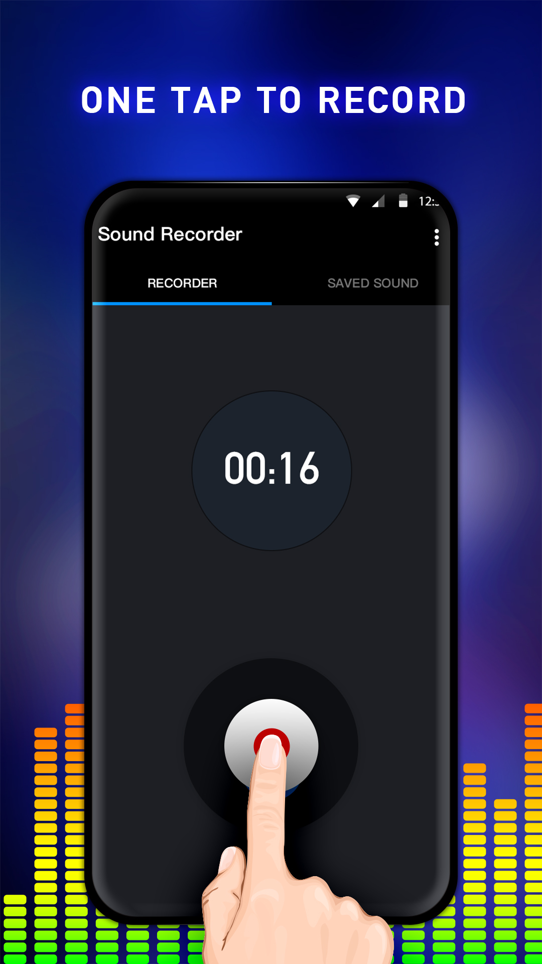 اسکرین شات 4 برنامه Voice Recorder: Sound Recorder