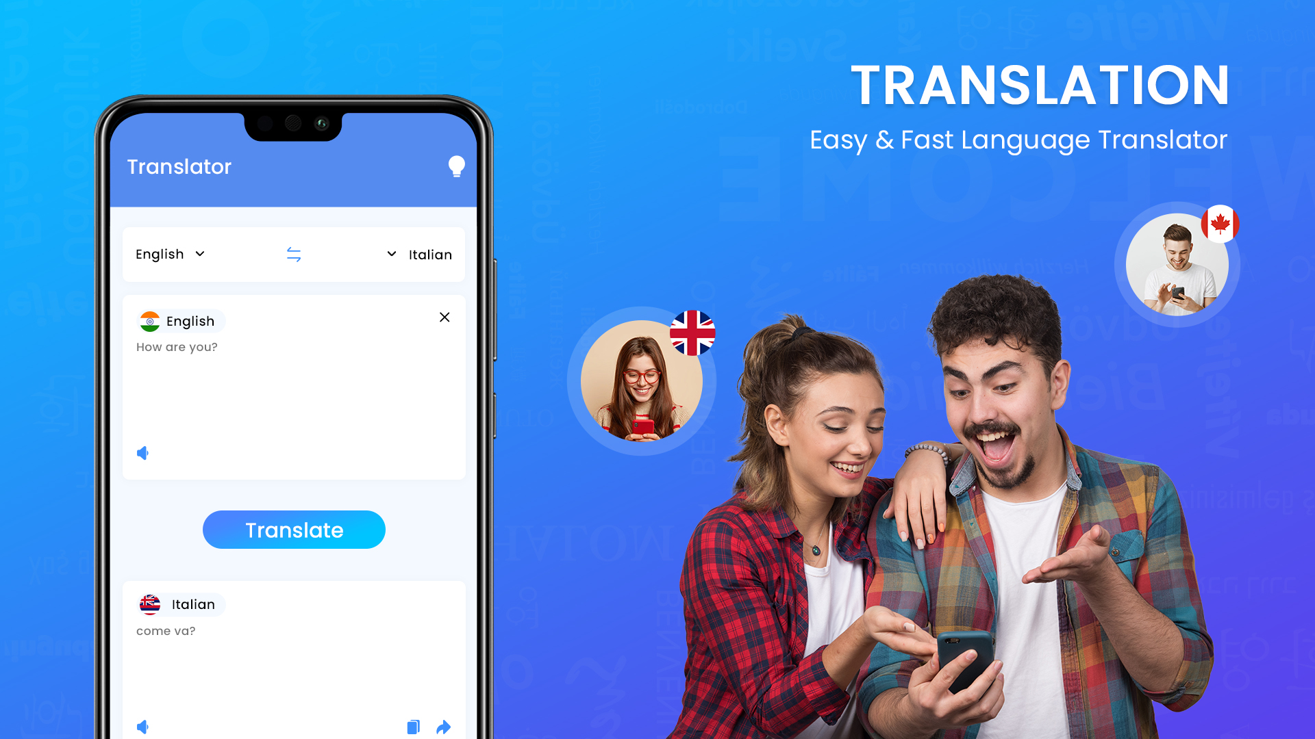 اسکرین شات 1 برنامه Translate: Language Translator