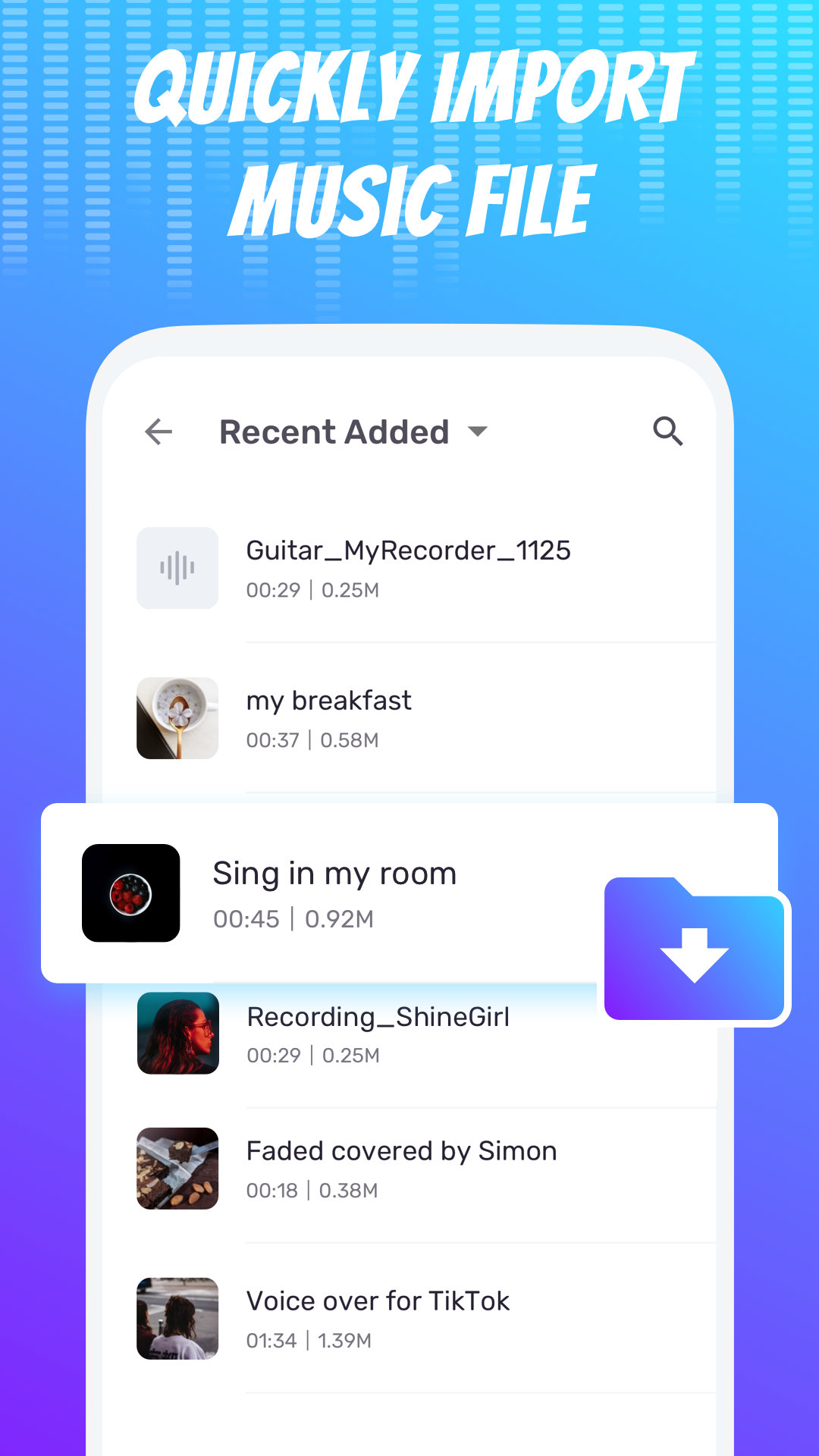 اسکرین شات 7 برنامه Voice Changer - Voice Effects