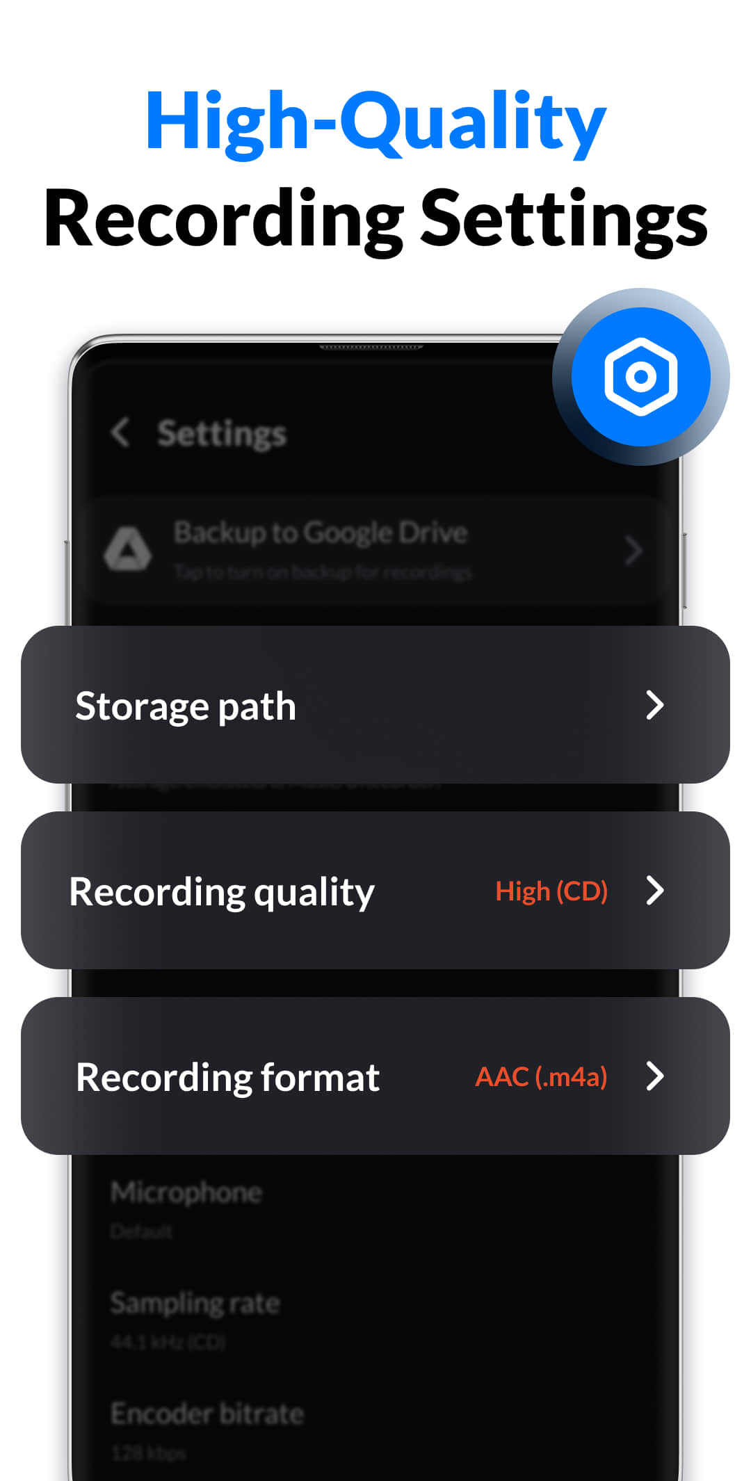 اسکرین شات 5 برنامه Voice Recorder & Voice Memos