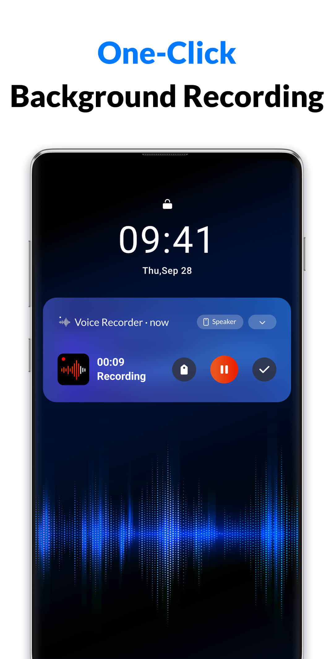 اسکرین شات 6 برنامه Voice Recorder & Voice Memos