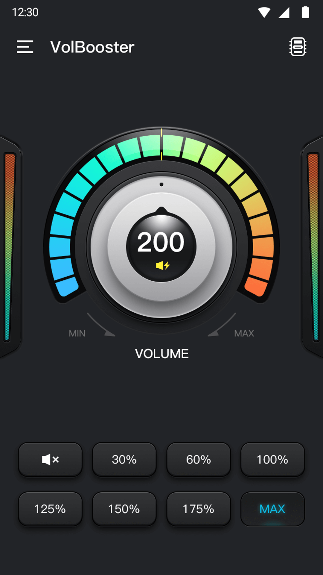 اسکرین شات 4 برنامه Volume Booster - Sound Booster