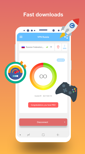 اسکرین شات برنامه VPN Russia - get free Russian IP 3