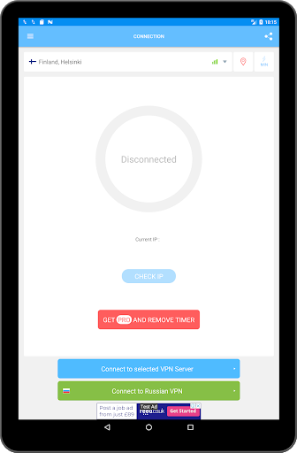 اسکرین شات برنامه VPN Russia - get free Russian IP 8