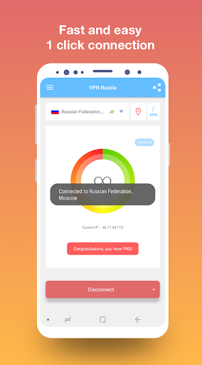 اسکرین شات برنامه VPN Russia - get free Russian IP 1