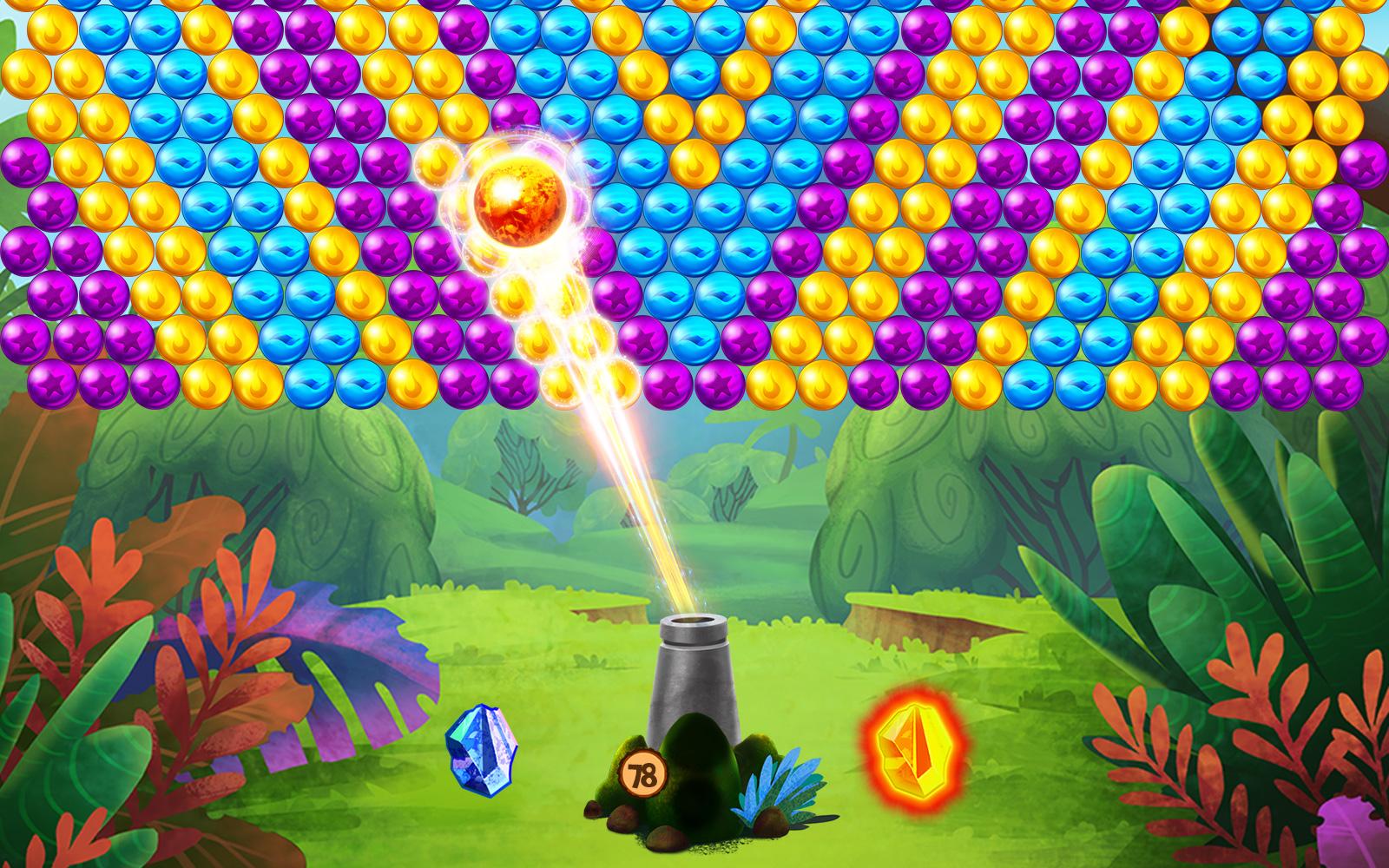 اسکرین شات 5 بازی Vulcan Pop Bubble Shooter