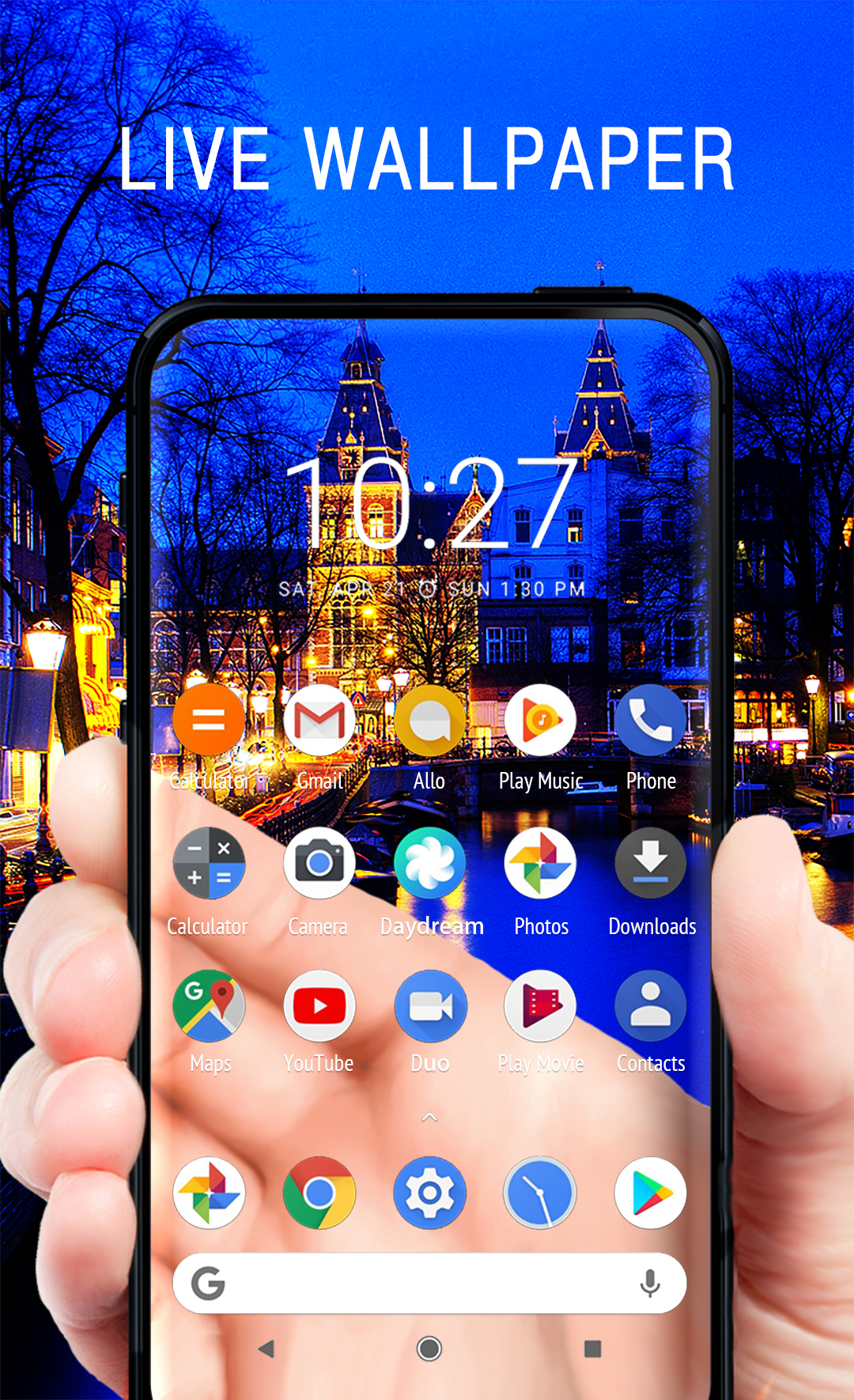 اسکرین شات 8 برنامه Live wallpaper - Transparent