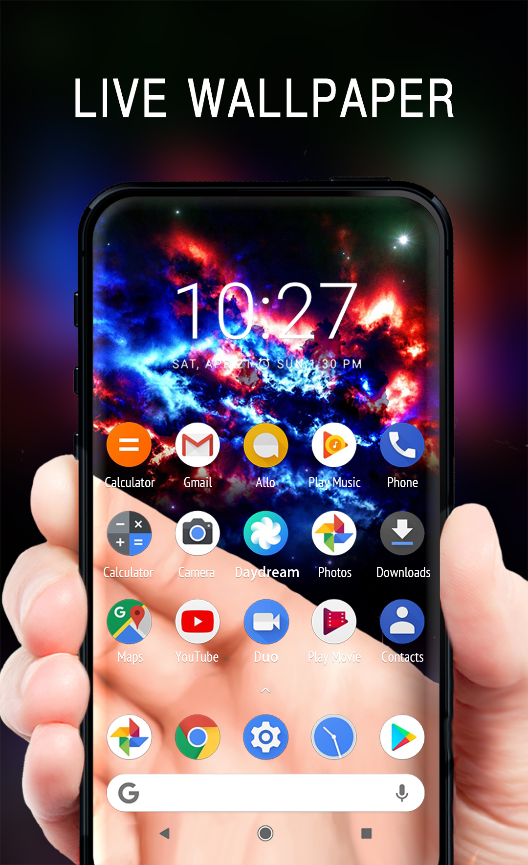 اسکرین شات 4 برنامه Live wallpaper - Transparent