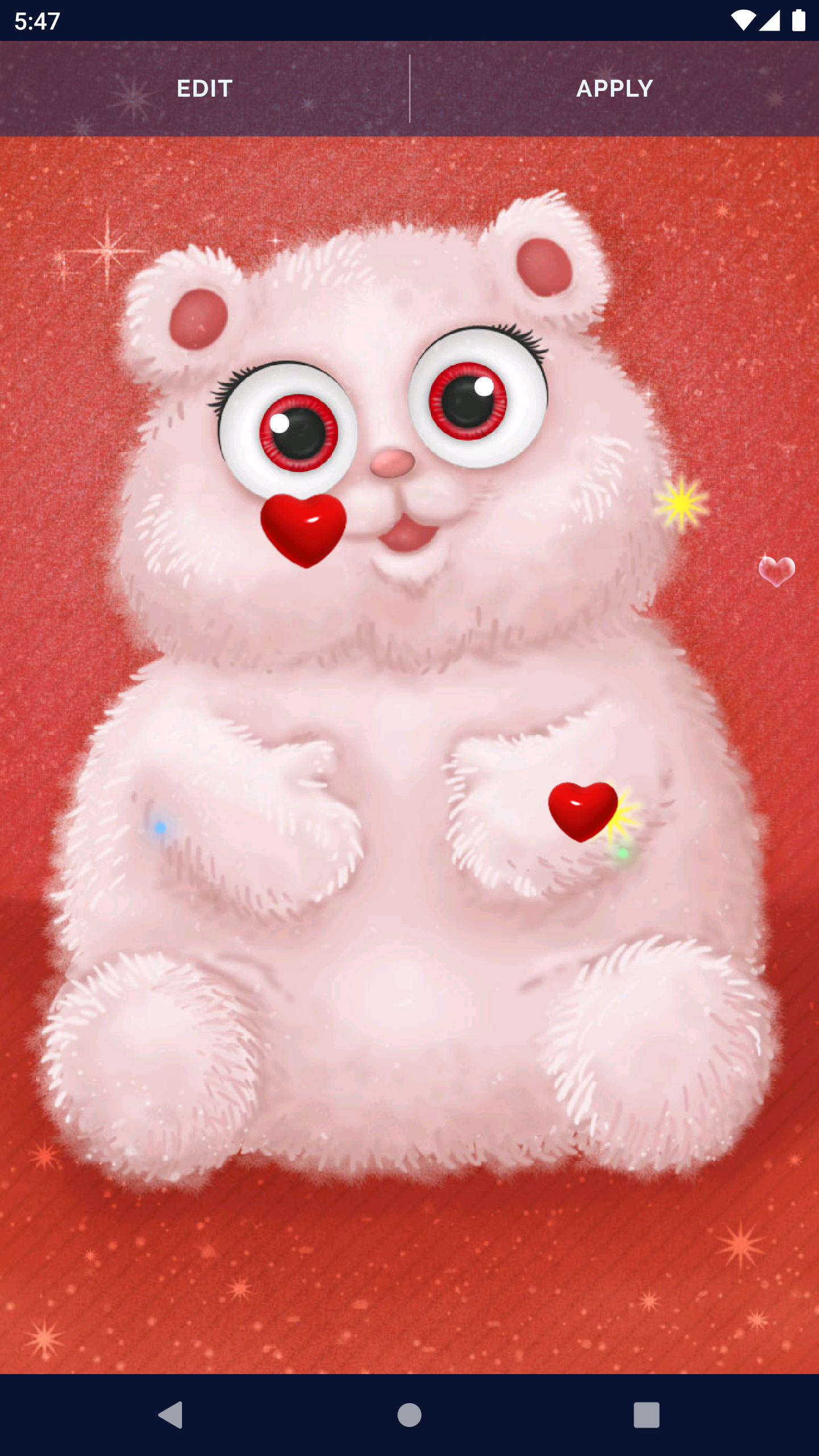اسکرین شات 8 برنامه Cute Fluffy Live Wallpapers