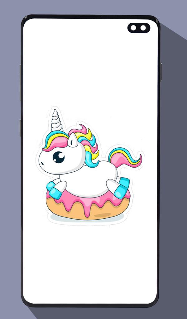 اسکرین شات 3 برنامه Cute Unicorn Wallpapers