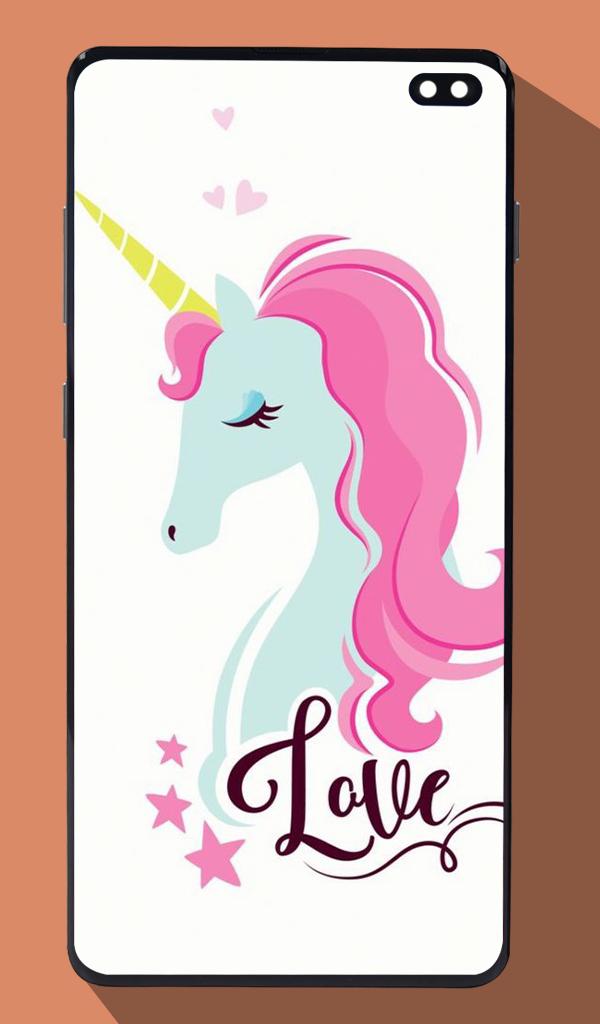 اسکرین شات 2 برنامه Cute Unicorn Wallpapers