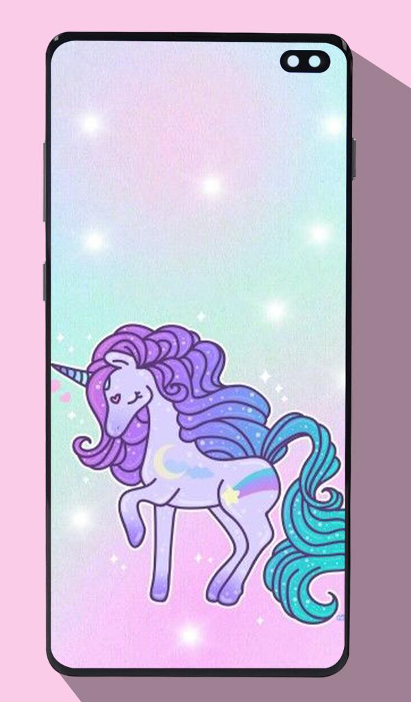 اسکرین شات 5 برنامه Cute Unicorn Wallpapers