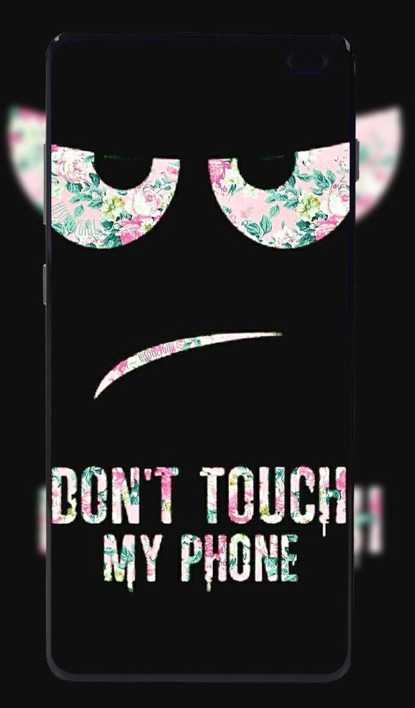 اسکرین شات 1 برنامه Don't Touch My Phone Wallpaper