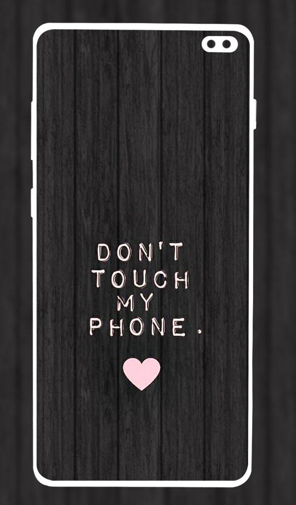 اسکرین شات 6 برنامه Don't Touch My Phone Wallpaper