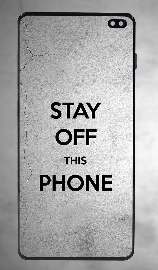 اسکرین شات 2 برنامه Don't Touch My Phone Wallpaper