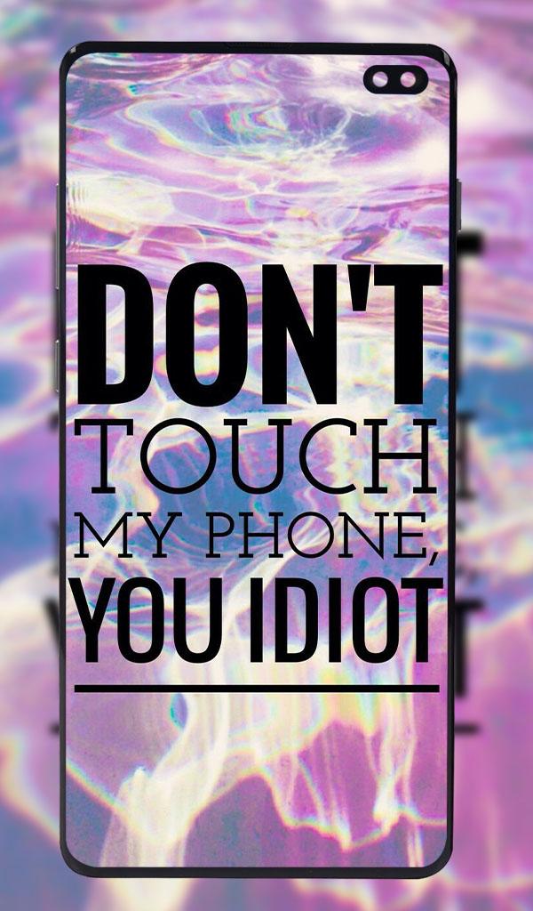 اسکرین شات 3 برنامه Don't Touch My Phone Wallpaper