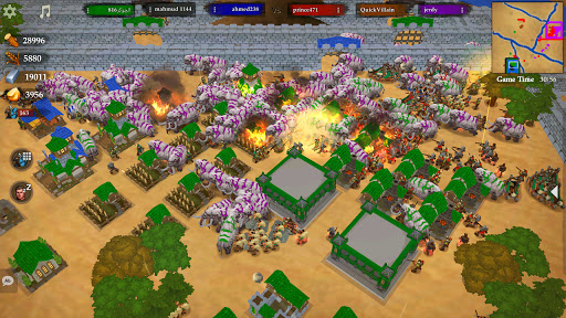 اسکرین شات 1 بازی War of Kings : Strategy war game