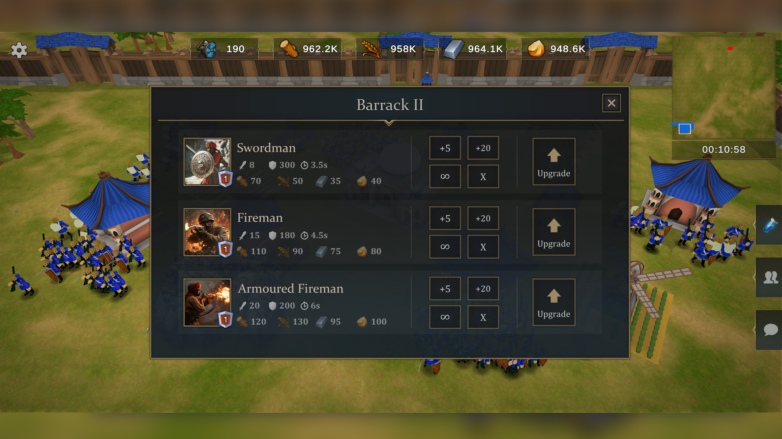 اسکرین شات 3 بازی War Of Kings 2 : Strategy war