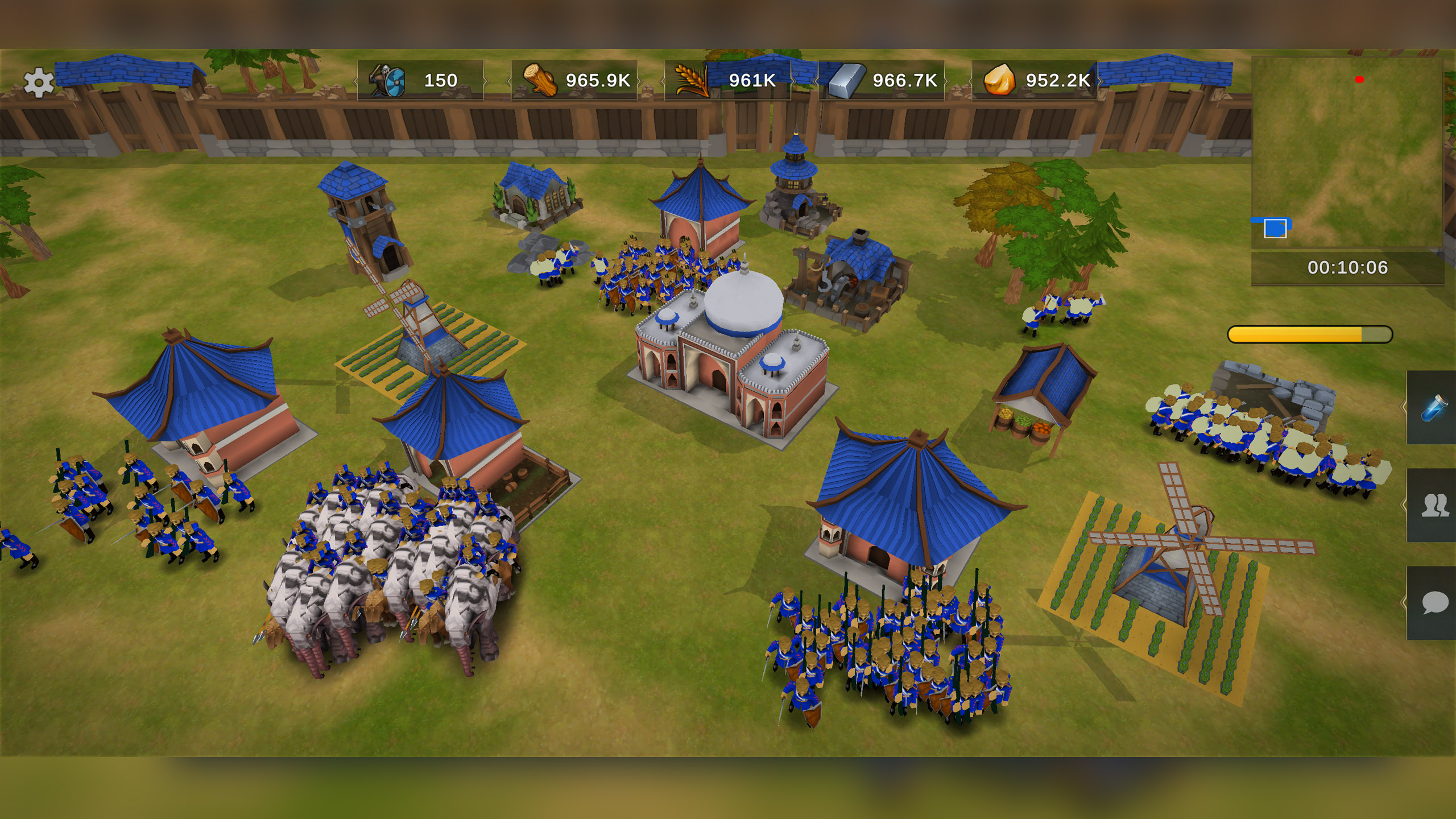 اسکرین شات 1 بازی War Of Kings 2 : Strategy war