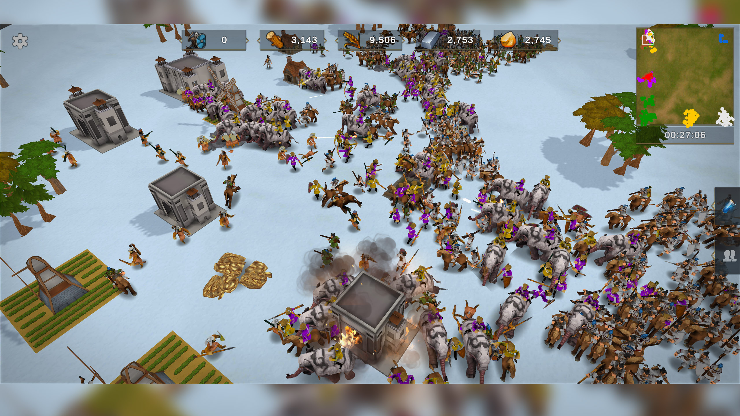 اسکرین شات 4 بازی War Of Kings 2 : Strategy war