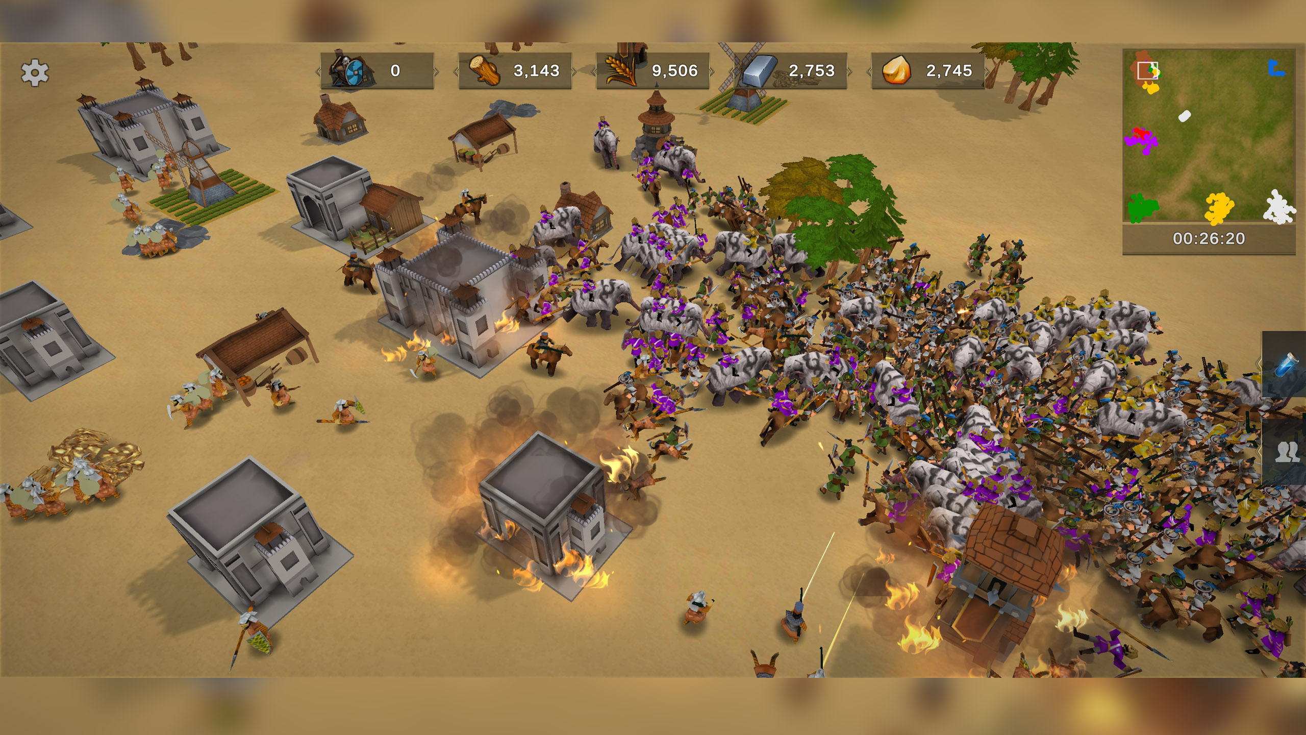 اسکرین شات 2 بازی War Of Kings 2 : Strategy war