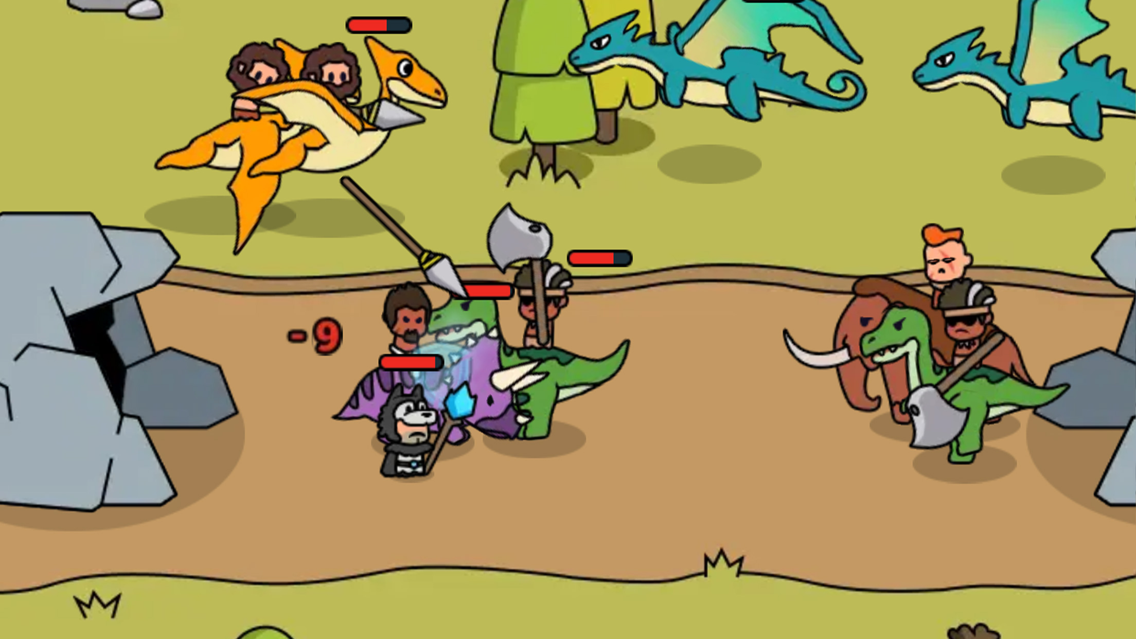 اسکرین شات 7 بازی Warriors Saga - Evolution Game