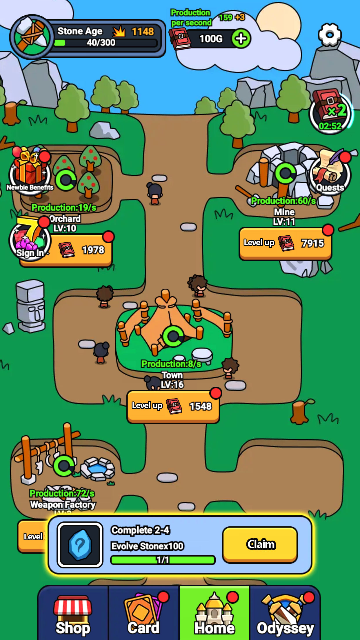 اسکرین شات 5 بازی Warriors Saga - Evolution Game
